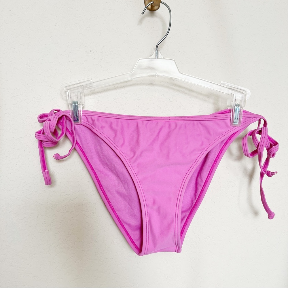 Pink Mauve String Bikini Bottoms